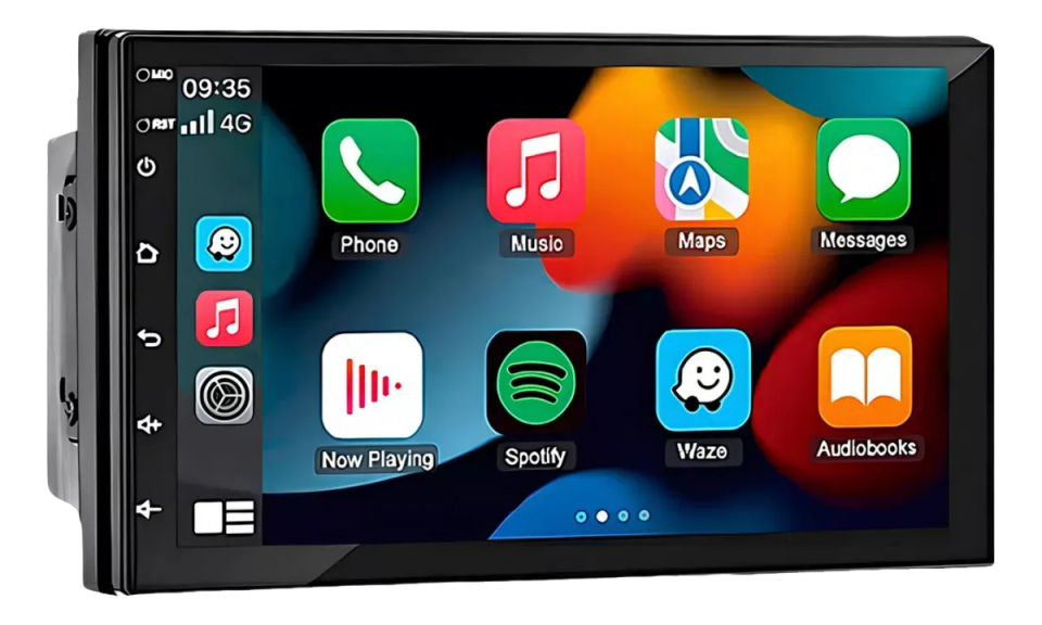 Multimídia Universal 7' 2din Android 13 CarPlay Android Auto